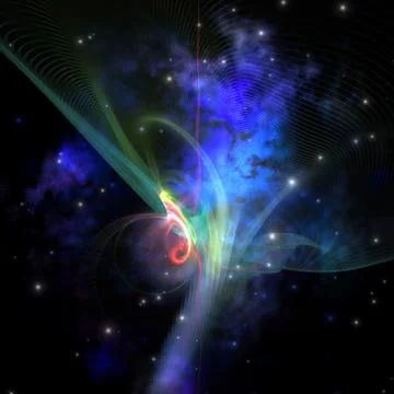 Quantum filiment Stock Illustration