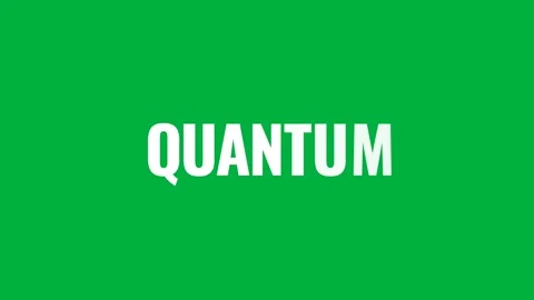 QUANTUM Stock Footage 335103745