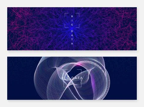 Quantum innovation computer. Digital technology. Stock Illustration