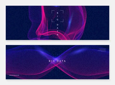 Quantum innovation computer. Digital technology. Stock Illustration