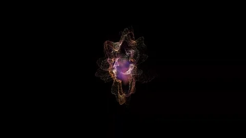 Quantum-inspired digital 库存影片 342386579