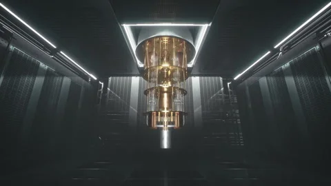 Quantum lab  Cinematic ProResHQ Stock Footage 312612397