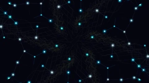 Quantum Lattice Array and Hexagonal Data Architecture 動画素材 339404810