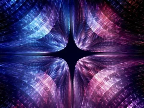 Quantum mechanics wave attribution Stock-Illustration