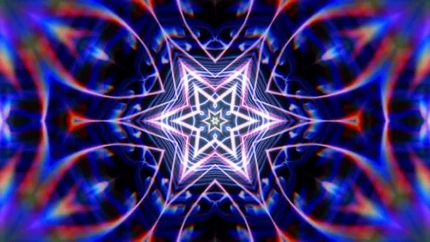 Quantum Neural Core Symmetry – Sci-Fi Cyber VJ Loop 4K Seamless Stock Footage 326134992