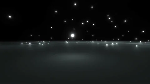 Quantum Objects Moving Bouncing Atoms at Quanta Probability Wave Function Stock Footage 153955460