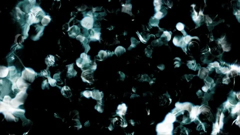 Quantum physics scene in sub atomic scale 스톡 동영상 91669297