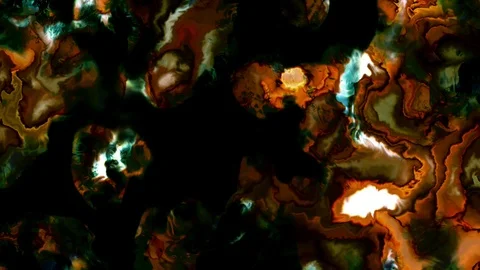 Quantum physics scene in sub atomic scale Video stock 91671761