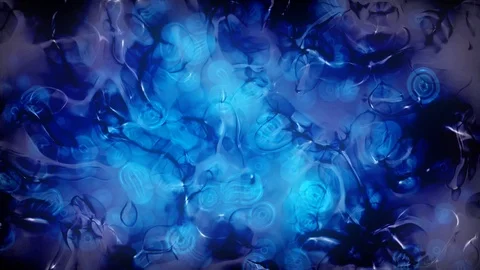 Quantum physics scene in sub atomic scale Stock Footage 91673380