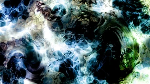 Quantum physics scene in sub atomic scale Stock Footage 91674196