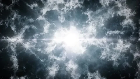 Quantum physics in science, microscopic world Stock Footage 198760186