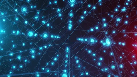 Quantum Physics Subatomic Particle Simulation Theoretical Physics Stock Footage 276944875