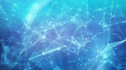 Quantum Plexus Web Connections, Abstract Quantum Plexus Network in Motion Stock Footage 294836954