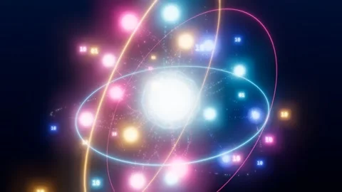 Quantum processor qubit core animation Stock Footage 339332746