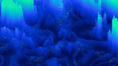 Quantum Pulse Futuristic Technology Loop Stock Footage 299582829