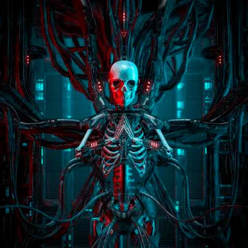 The quantum reaper Stock Illustration