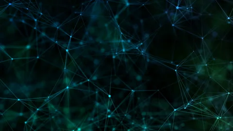 Quantum recalculations. Seamless loop.Big data digital code. Futuristic Stock Footage 102871097