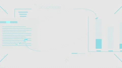 Quantum Resilient HUD Logistics Fleet Hub: Master UI Screen : 4K Alpha 스톡 동영상 332943593