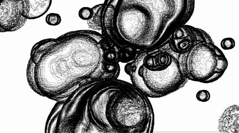 Quantum Soup Stock Footage 25001726