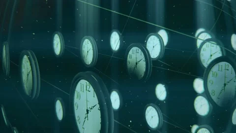 Quantum Time Travel 4K Stock Footage 145837999