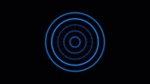 Quantum wormhole tunnel abstract animation seamless vj loop Stock Footage 341634232