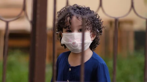 Quarantine because of the pandemic. Stock Footage 127871796