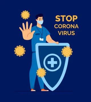 Quarantine Illustrazione stock