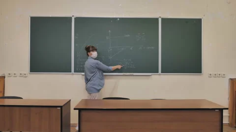 Quarantine Remote Education Concept. Stock Footage 134552494