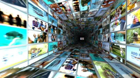 Quare Media Corridor - AE Version 5 Modèle After Effects