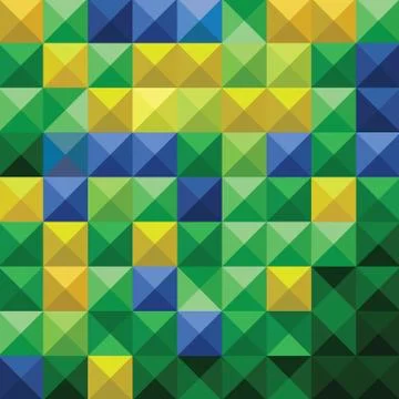 Quares pattern abstract for backgrounds Stock Illustration