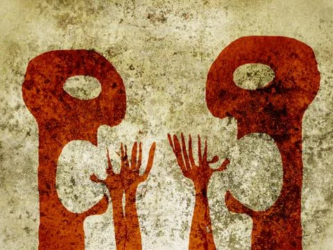 Quarrel Stock Illustration