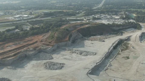 Quarry in the country 2 Stock Footage 116073164