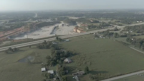 Quarry in the country 4 Stock Footage 116073430