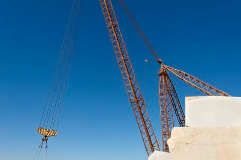 Quarry crane Stock Photos
