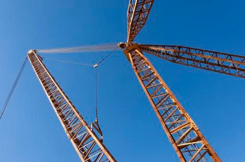 Quarry crane Stock Photos