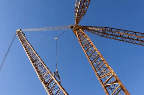 Quarry crane Stock Photos