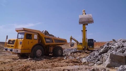Quarry Stock Footage 82670707