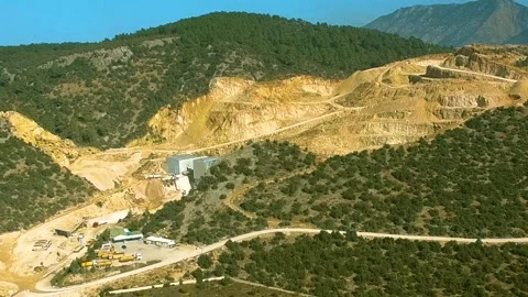 Quarry In the Hill Stock Footage 146175547