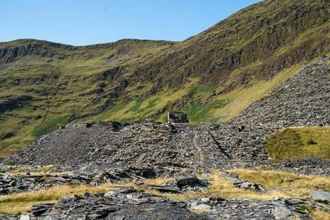 Quarry hut Stockfoto's
