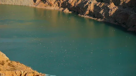 Quarry lake Video stock 860718
