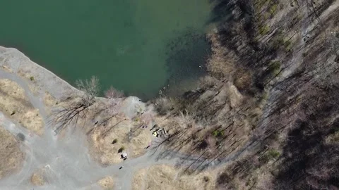 Quarry lake Video stock 172491169