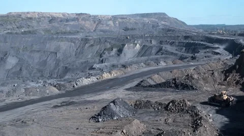 Quarry machine production. Timelapse, 4k Stock Footage 67241685