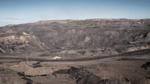Quarry machine production. Timelapse, 4k Stock Footage 67241851