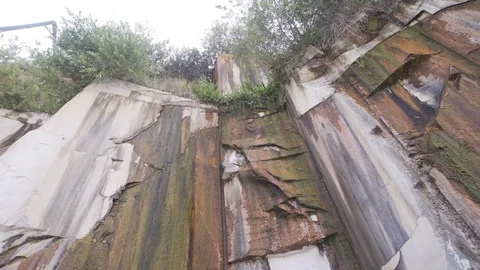 Quarry marble Stock Footage 79047617