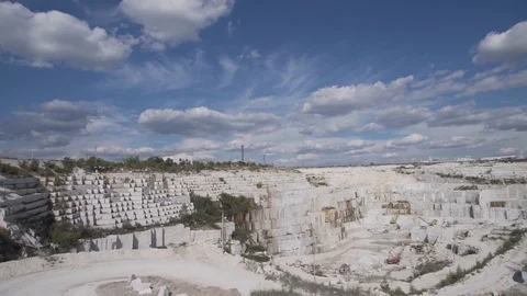 Quarry marble Stock Footage 79047653
