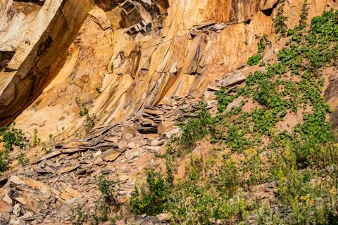 Quarry mining Foto stock