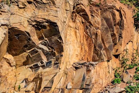 Quarry mining Foto stock