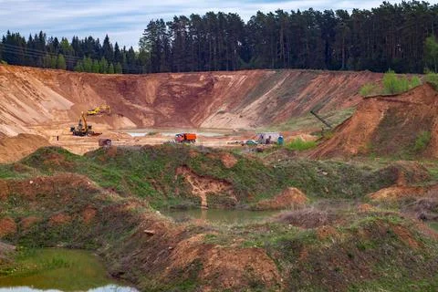 Quarry Operations Stock Photos