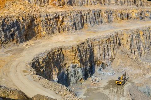 Quarry in Poland Stock Photos