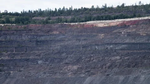 Quarry trains Stock Footage 218941923